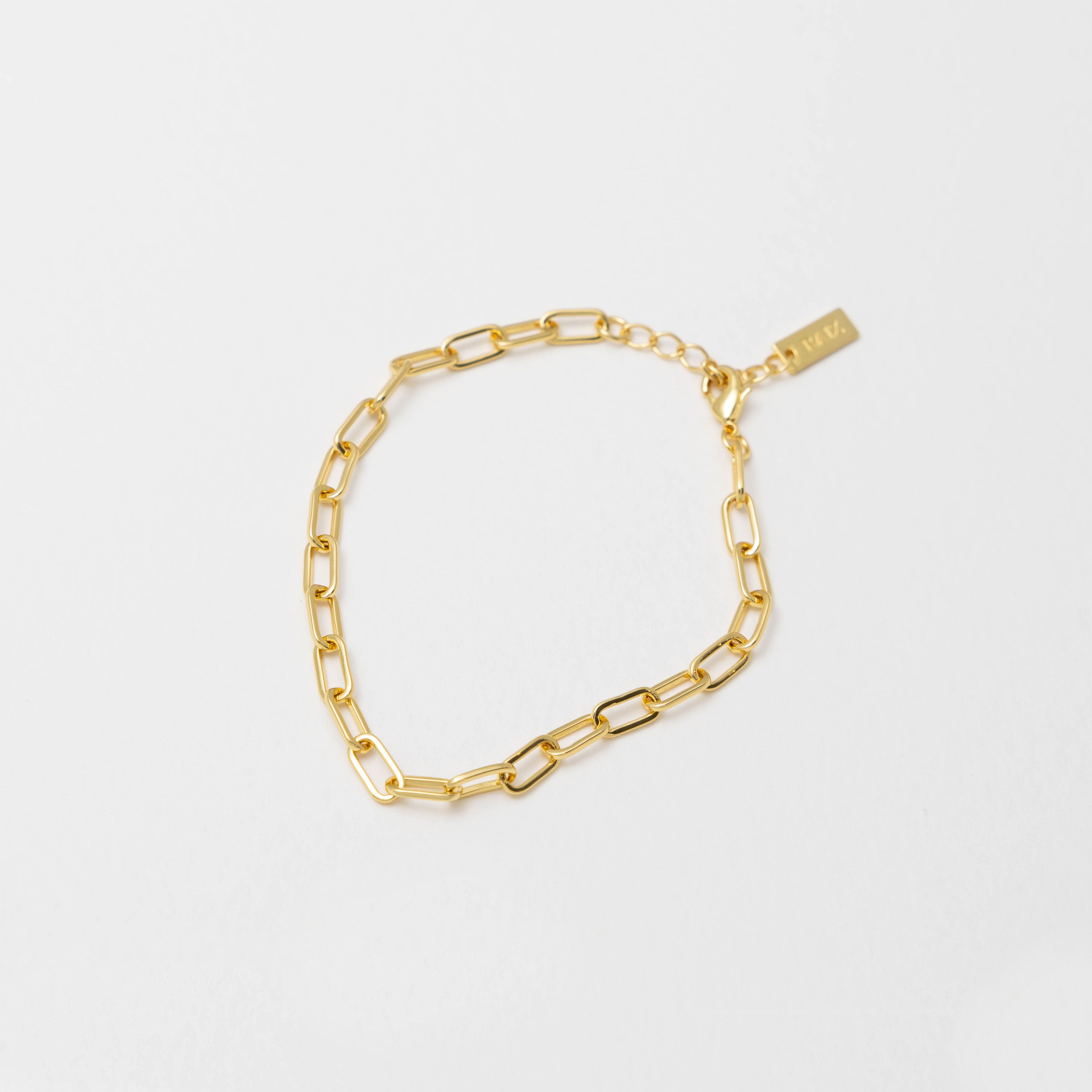 Beatriz Dainty Paperclip Chain Bracelet