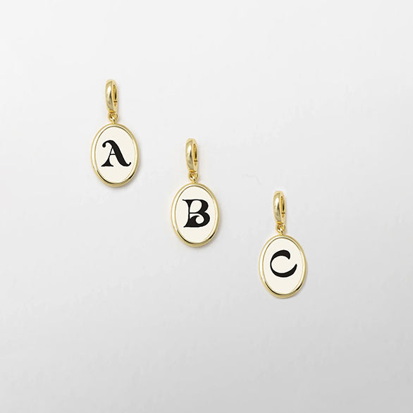 Gold Letter Charms