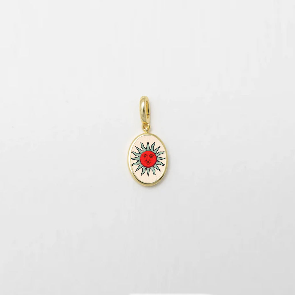 Gold Sun Charm