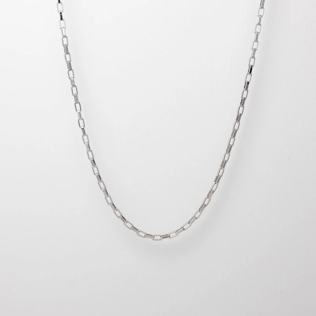 Hugo Paper Clip Silver Chain