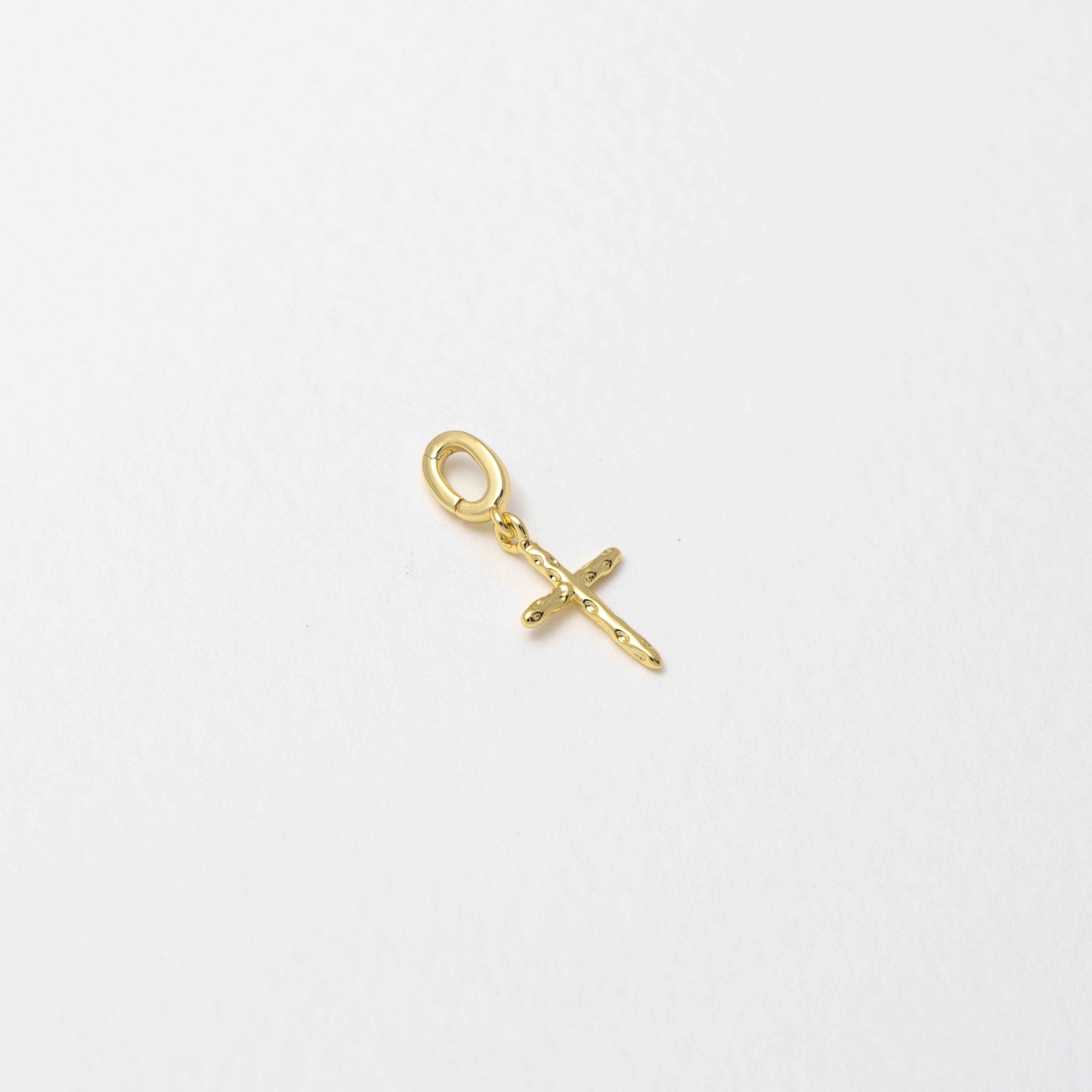 Lourdes Protective Cross Charm